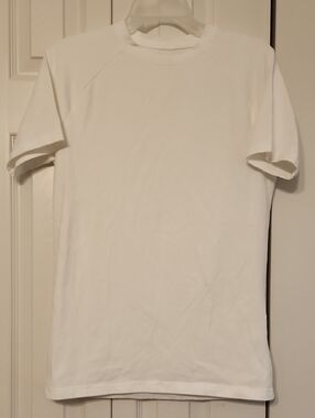 Tailored Athlete Basic T-shirt Classic White Crew Neck / Undershirt